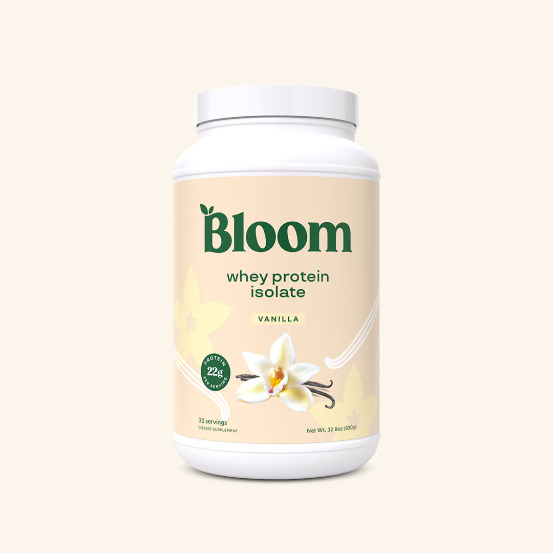 Whey Isolate Protein - Bloom Into Your Routine