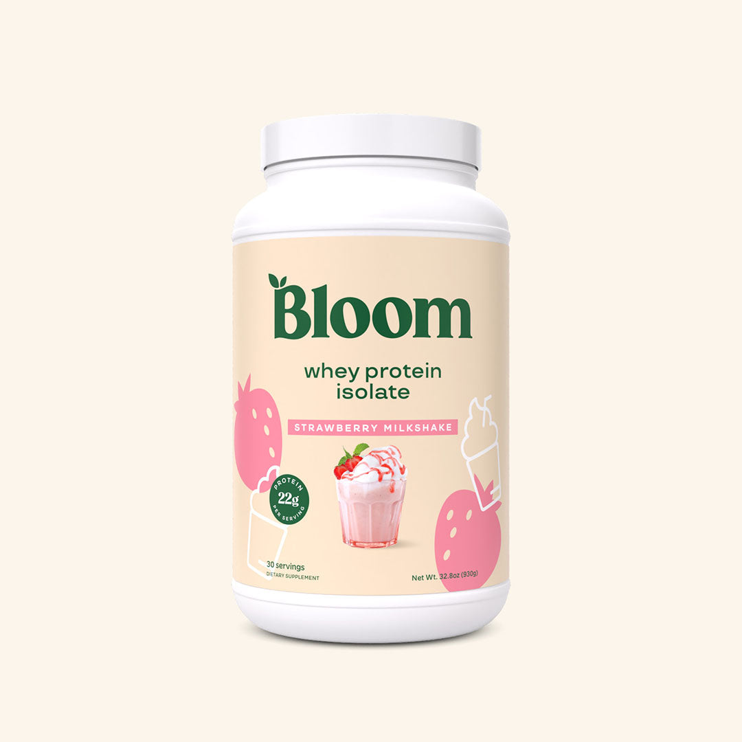 Whey Isolate Protein - Bloom Into Your Routine