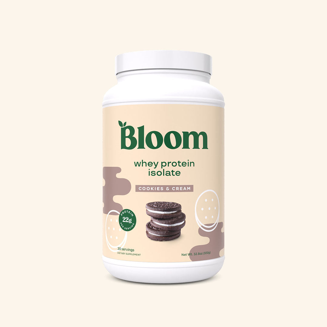 Whey Isolate Protein - Bloom Into Your Routine