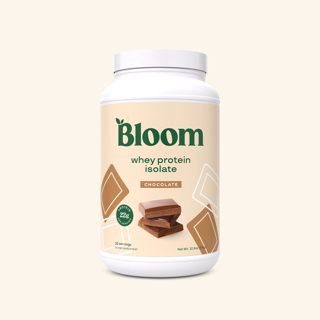 Whey Isolate Protein - Bloom Into Your Routine