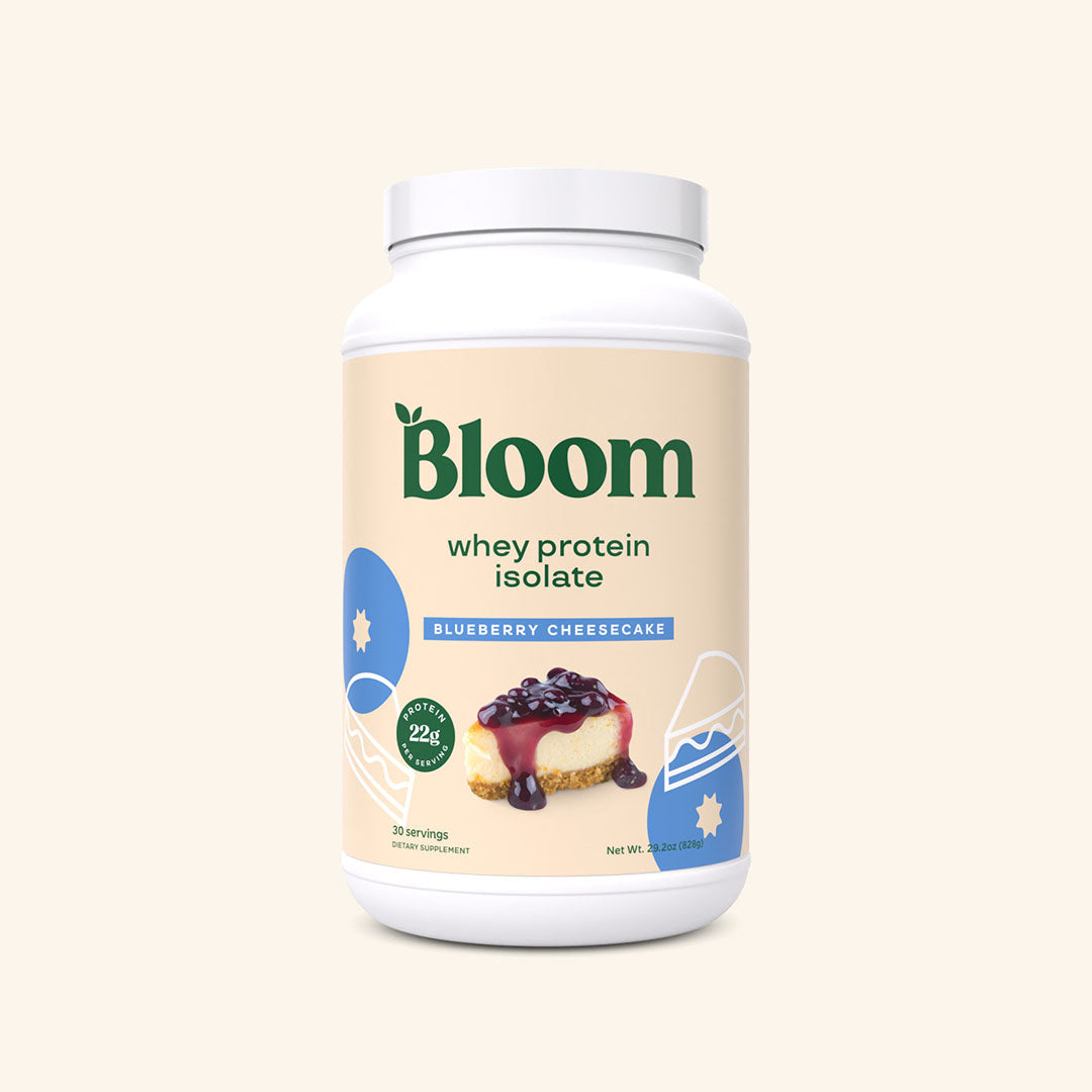 Whey Isolate Protein - Bloom Into Your Routine