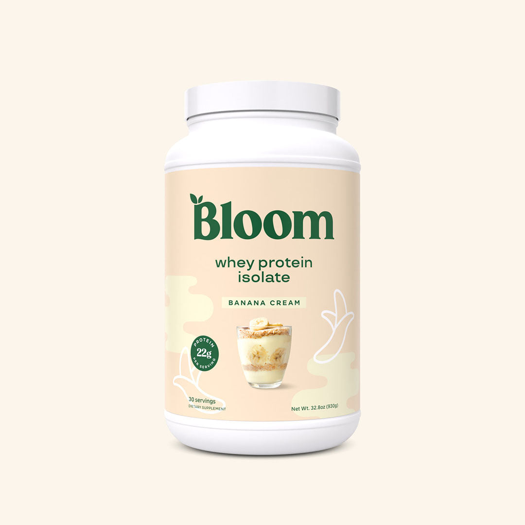 Whey Isolate Protein - Bloom Into Your Routine