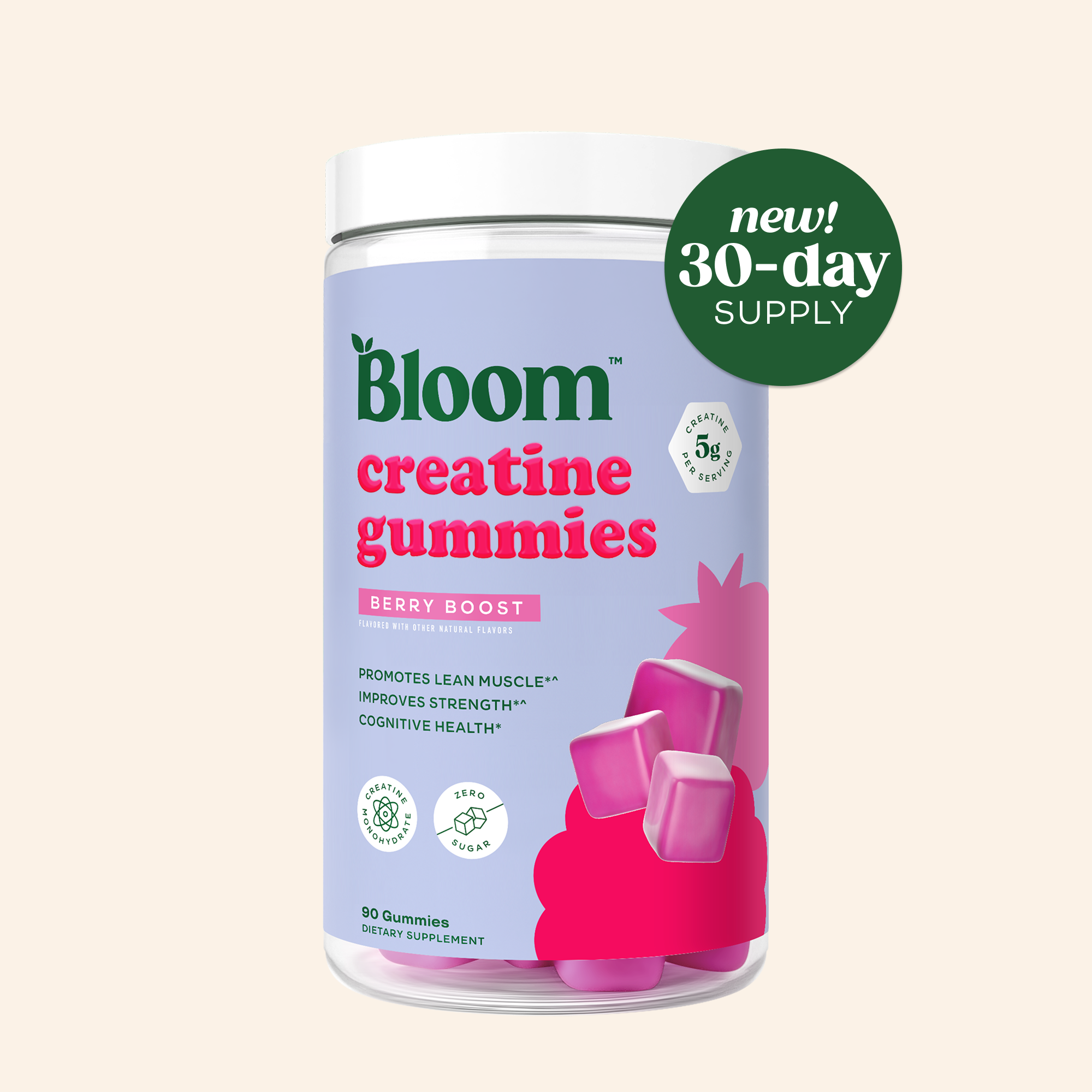 Creatine Gummies - Plant Powered Daily Support