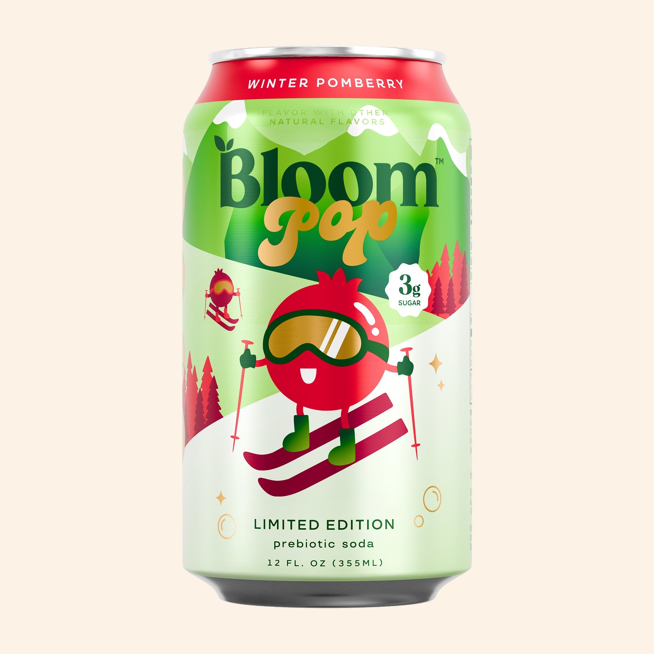 Bloom Pop™ Prebiotic Soda - Greens That Fit Your Day