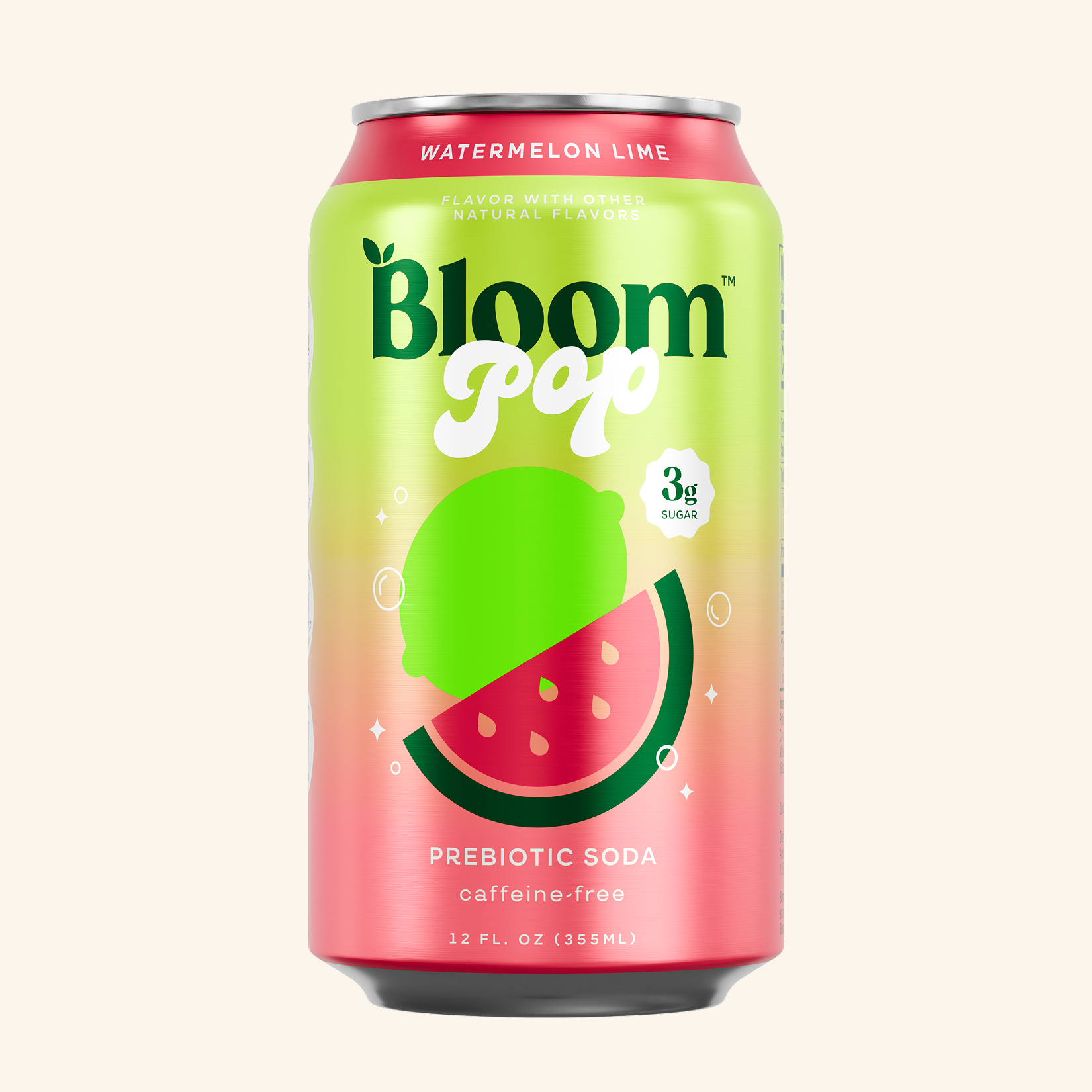 Bloom Pop™ Prebiotic Soda - Greens That Fit Your Day
