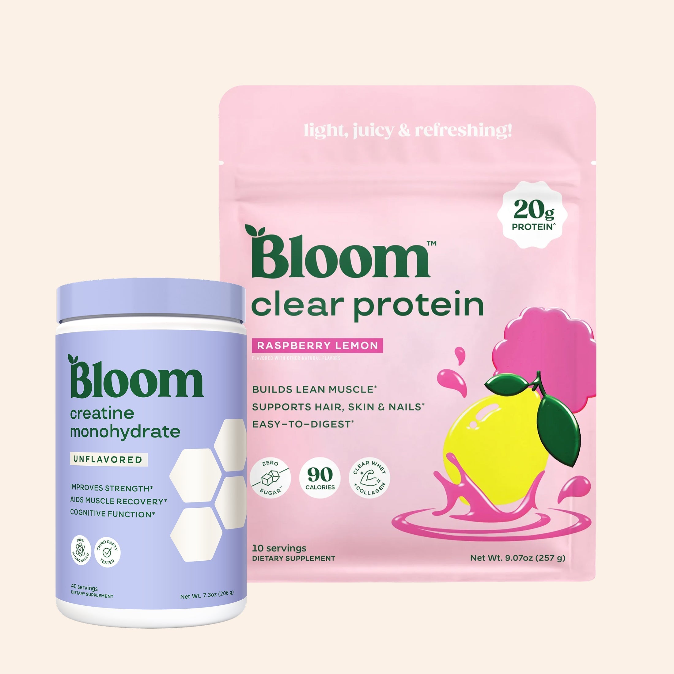 Brains & Gains Set - Bloom Greens for Daily Life