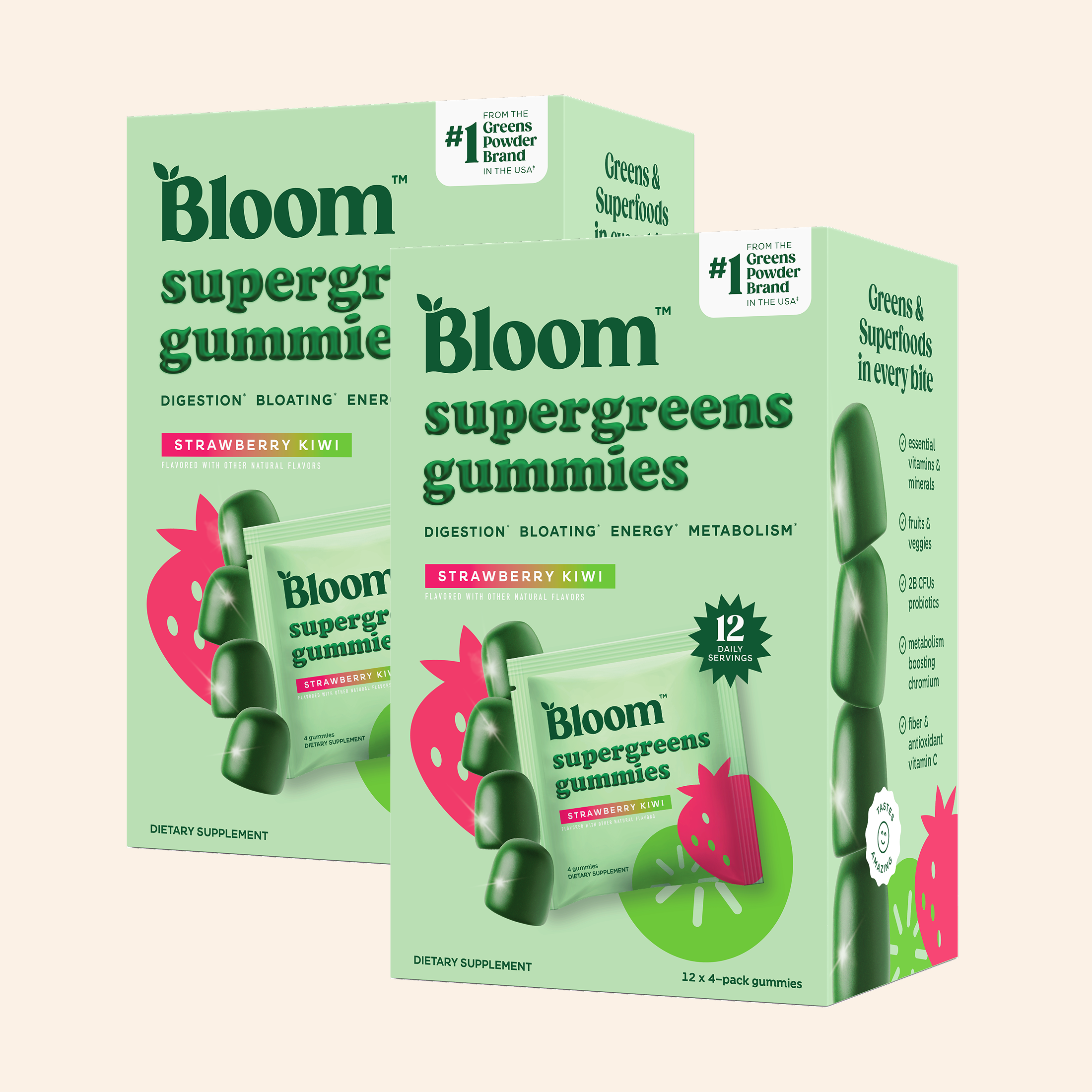 Supergreens Double Pack - Greens Made Easy to Love