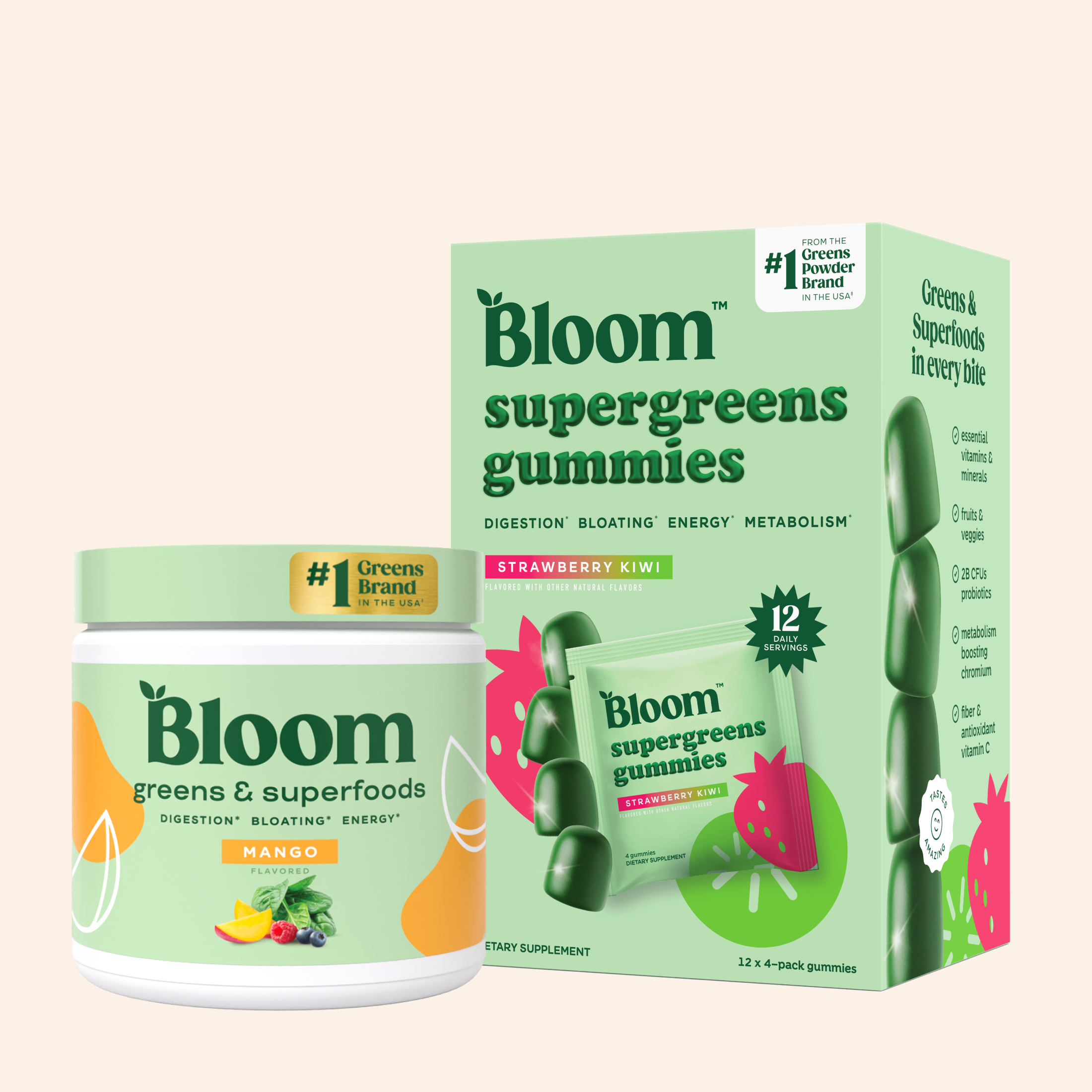 Greens Dream Team - Greens That Fit Your Lifestyle