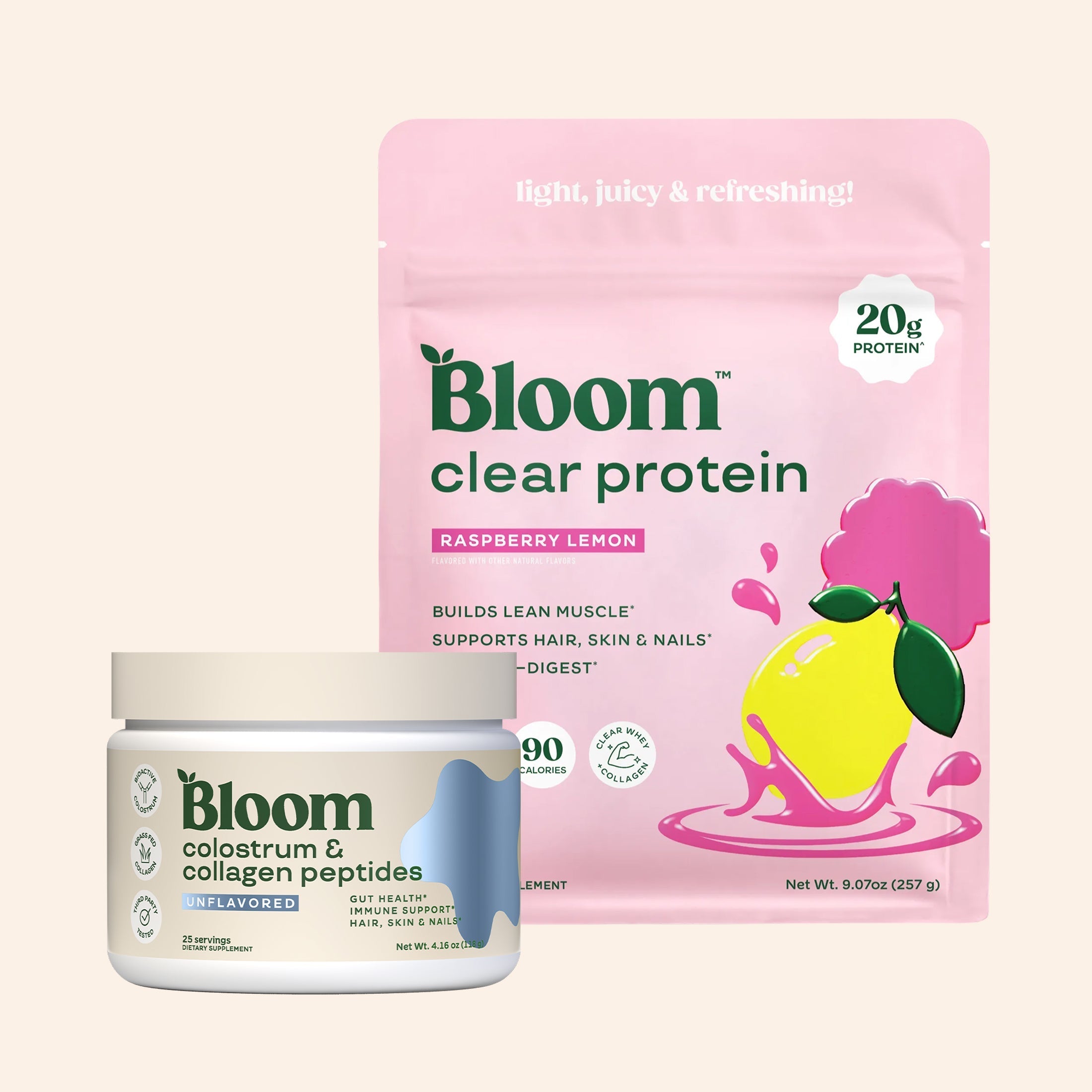 Nourish & Glow Duo - Skip the Powder Struggle