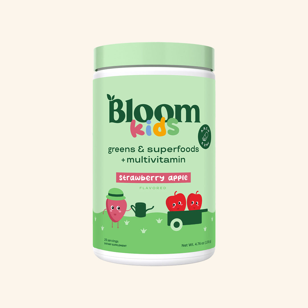 Kids’ Greens & Superfoods + Multivitamin - Easy Greens for Home or Travel